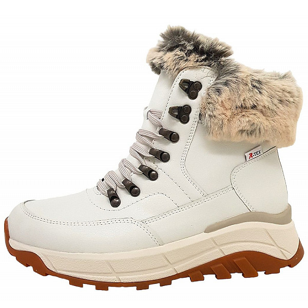 Rieker Rock Stiefel offwhite/murmel