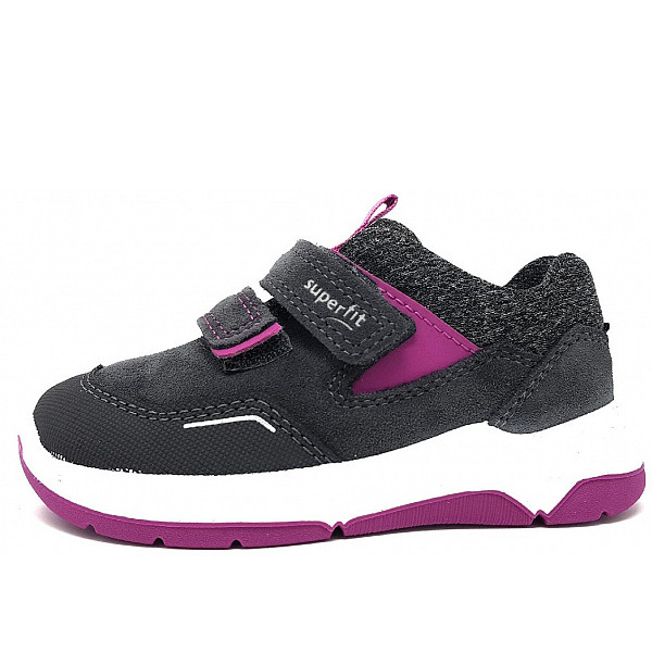 Superfit Cooper Klettschuh 2000 grau/pink