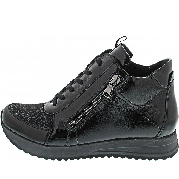 Waldläufer H-Vicky Schnürstiefelette schwarz