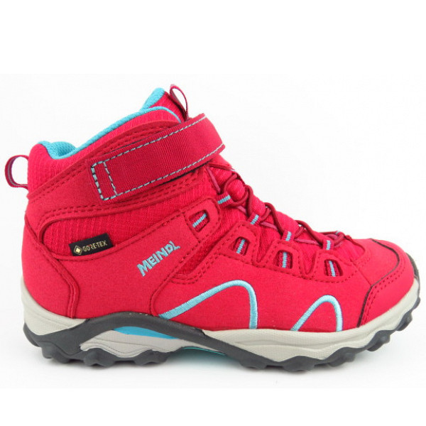 Meindl Lucca Junior MID GTX Wanderstiefel rot tuerkis