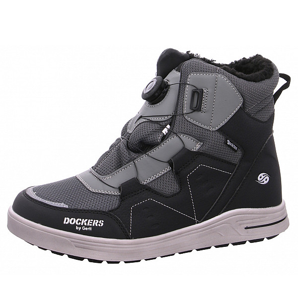 Dockers by Gerli Sneaker high 120 schwarz grau