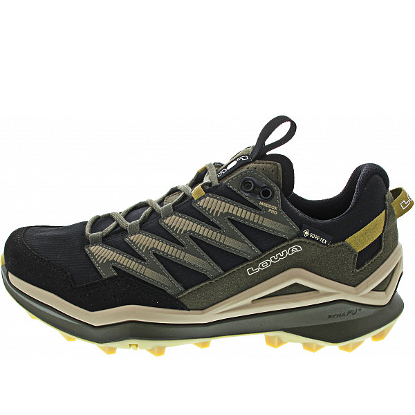 Lowa Maddox Pro GTX Lo Wanderschuh schwarz-oliv