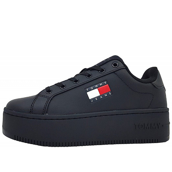 Tommy Hilfiger TJW Flatform Ess Schnürer BDS Black