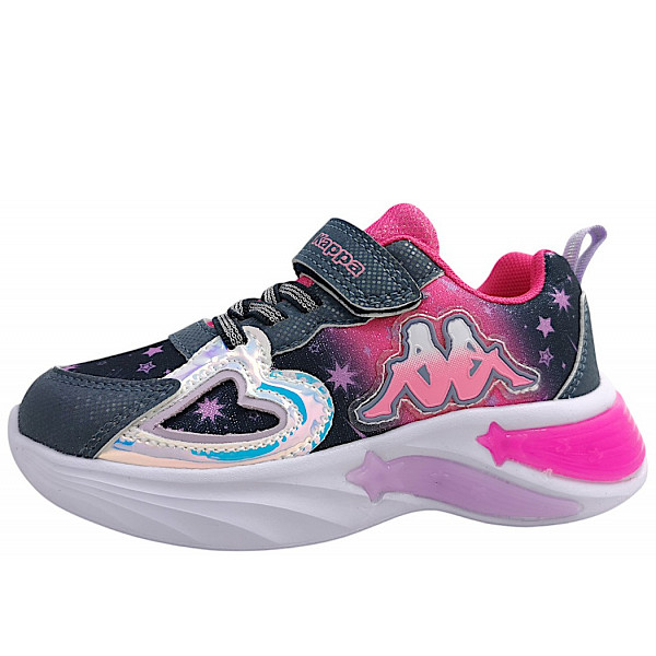 Kappa Mette Klettschuh Navy/Jeans/Pink