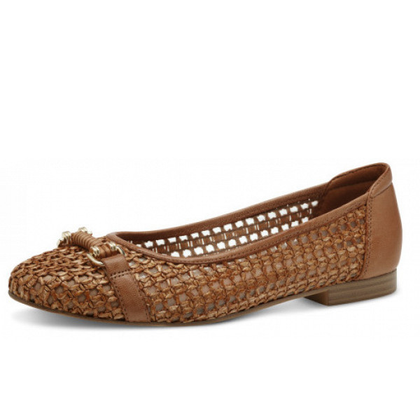 Tamaris ballerina Ballerinas braun