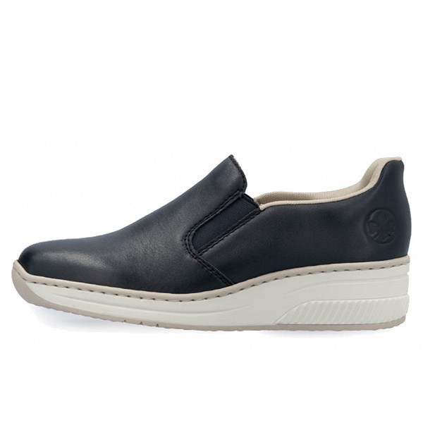 Rieker Slipper blau