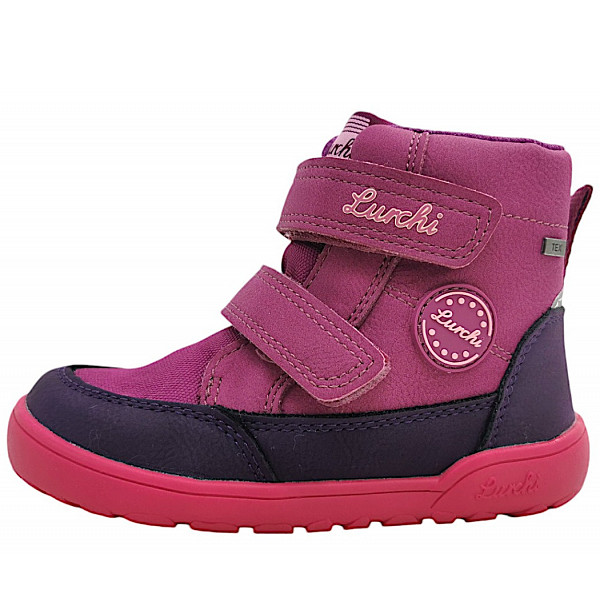 Lurchi Schnürstiefel purple/pink