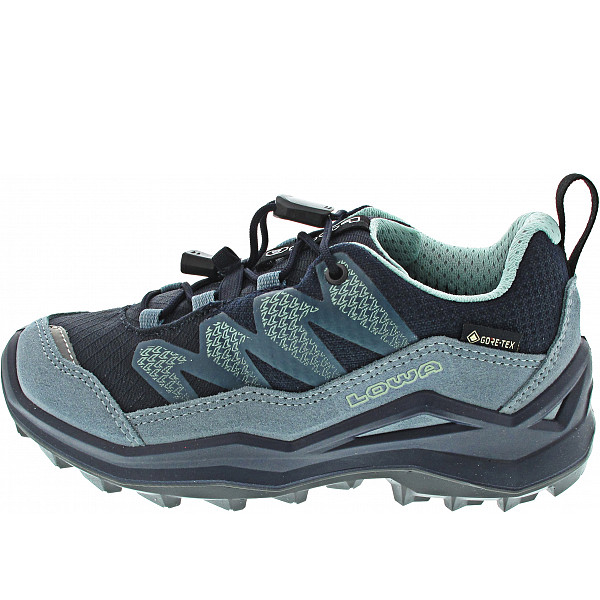 Lowa Maddox Pro GTX Lo Jr Wanderschuh navy-eisblau