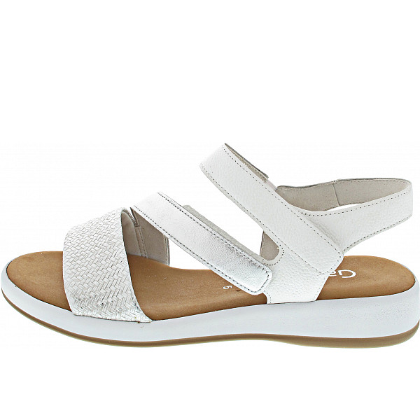Gabor Sandale silber/weiss