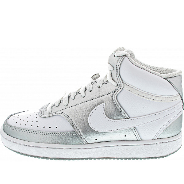 Nike Court Vision Mid Sneaker high wht-metallic silver wht