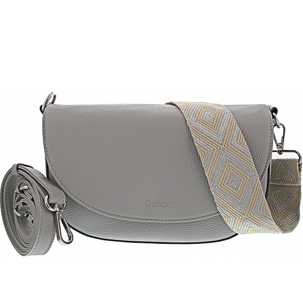 Gabor Linda Saddle Bag Tasche light grey