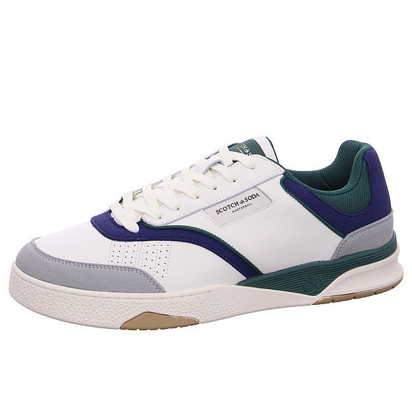 Scotch & Soda Court Cup 1A Sneaker S272 white green