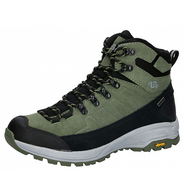 Brütting Mount Sellery Wanderstiefel olive schwarz