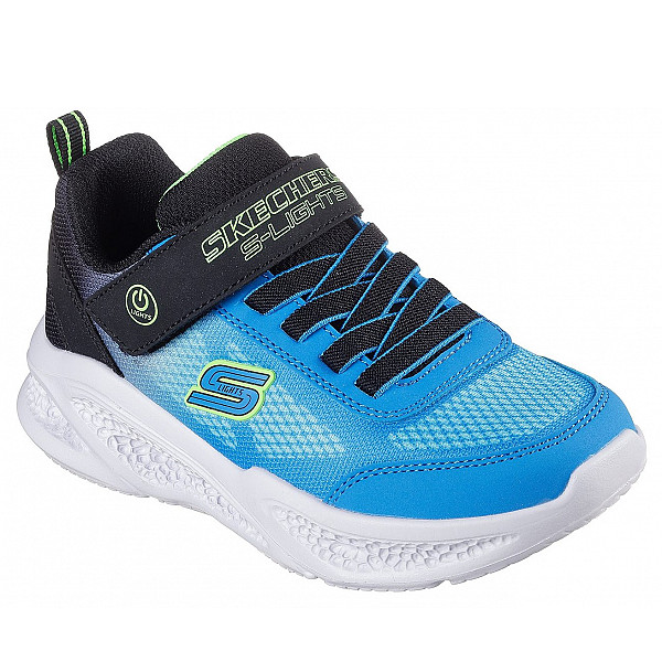 Skechers Meteor Lights Kreudox Sneaker black blue