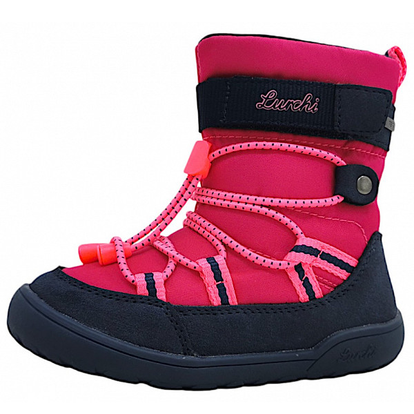 Lurchi Jace Winterstiefel navy/pink