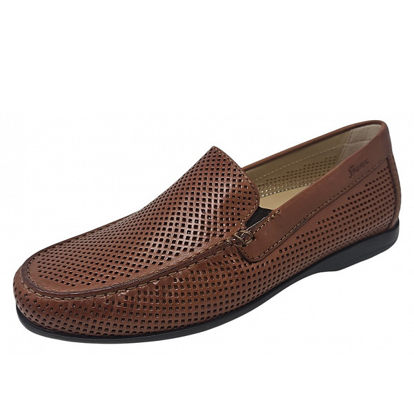 Sioux Ginmelo Slipper cognac