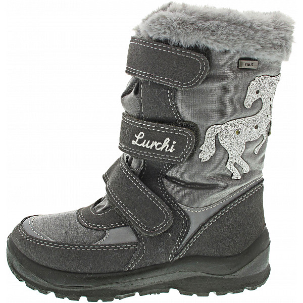 Lurchi Klettstiefel steel