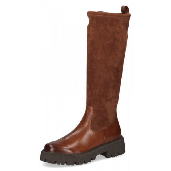 Caprice Schaftstiefel cognac