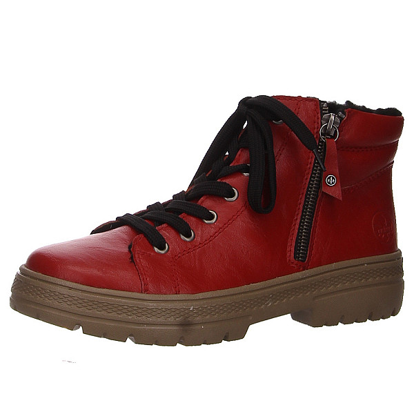 Rieker Stiefelette rot