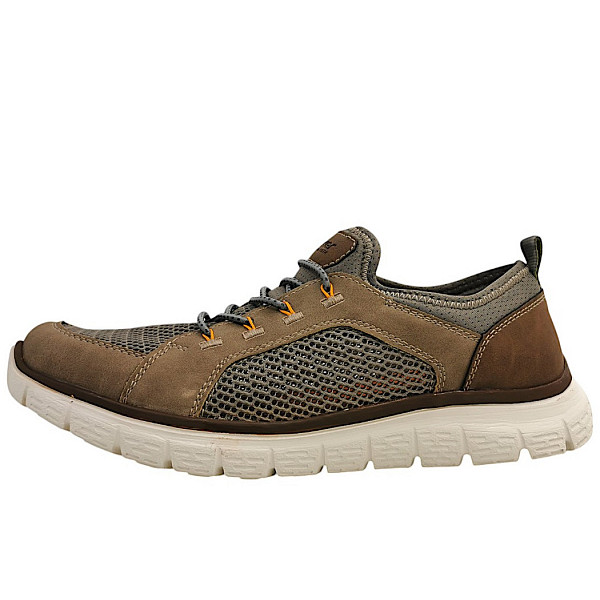 Rieker Slipper fango/kiesel/nuss/beige 6