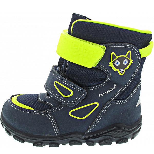 Lurchi Kenan-Symp Klettstiefel atlantic neon yellow