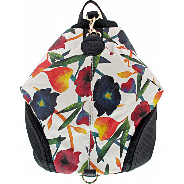 Rieker Rucksack Weiss/Blau/Bunt
