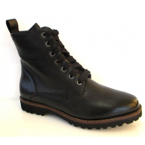 Sioux Schnürstiefel schwarz