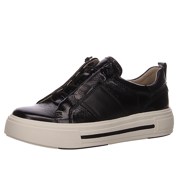 Caprice schnürer Slipper schwarz