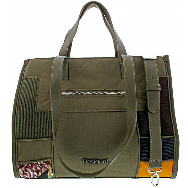 Desigual Bag Camo Patch Guimar dark kaki