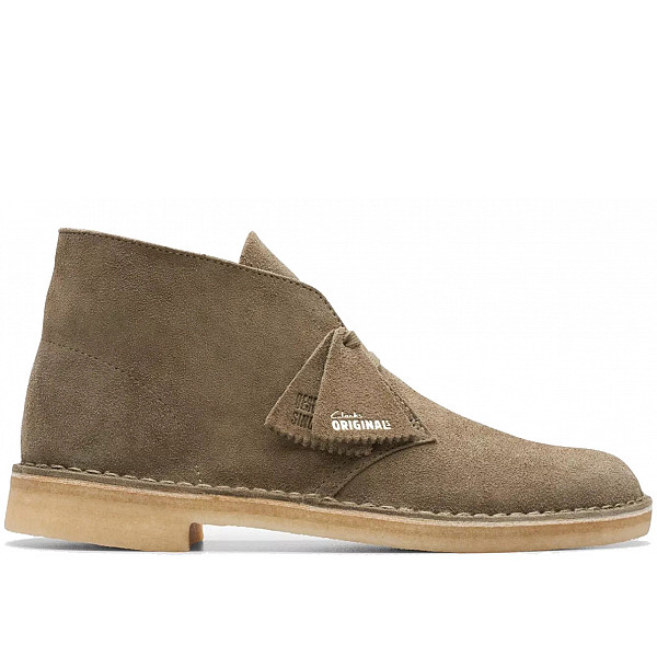 Clarks pale khaki