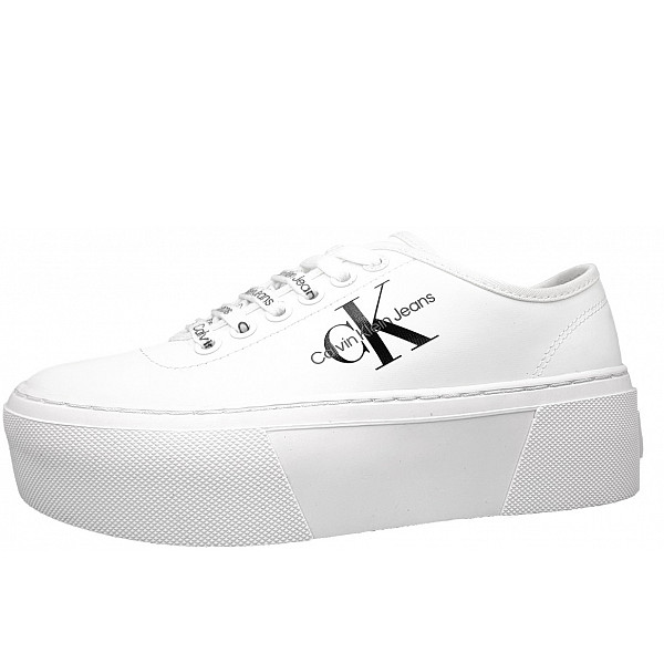 Calvin Klein Cupsole Flatform Sneaker YAF white