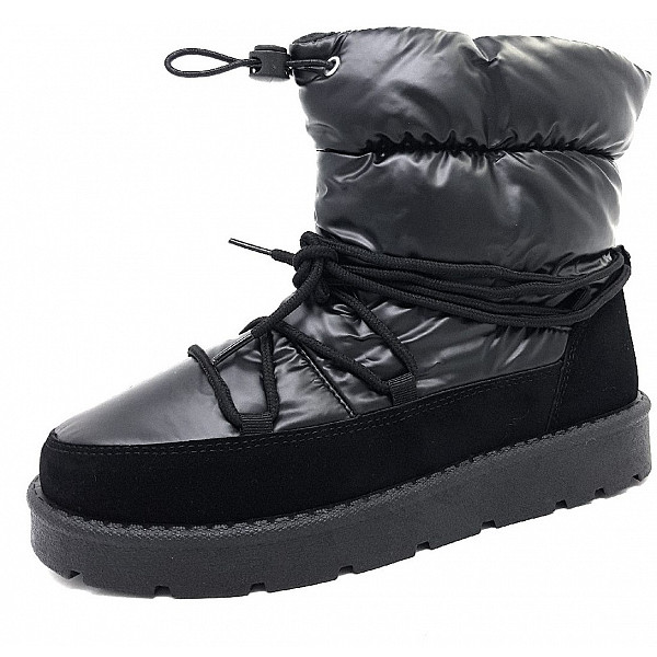 Post Xchange Black-Txt Combi Stiefel 2100- Black Combi