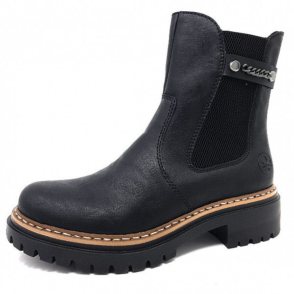 Rieker Stiefelette 00 Schwarz