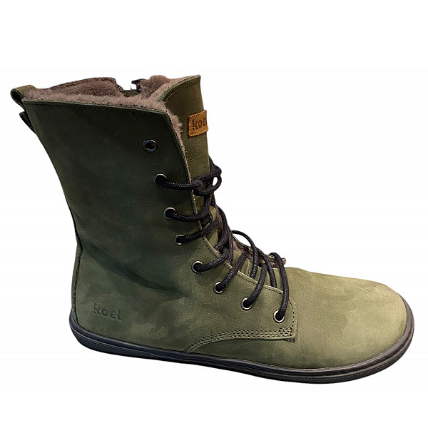 Koel Schnürstiefel khaki