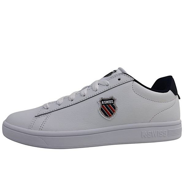 K-Swiss Court Shield II Trainingsschuh white/red/blue