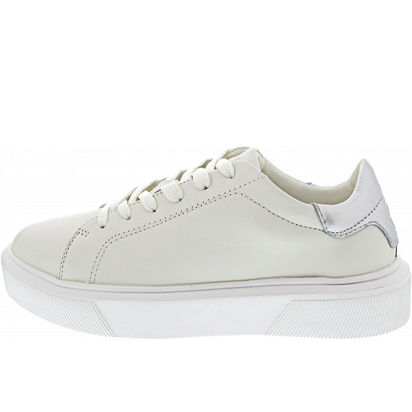 Marc O'Polo Sneaker low white-metallic silver