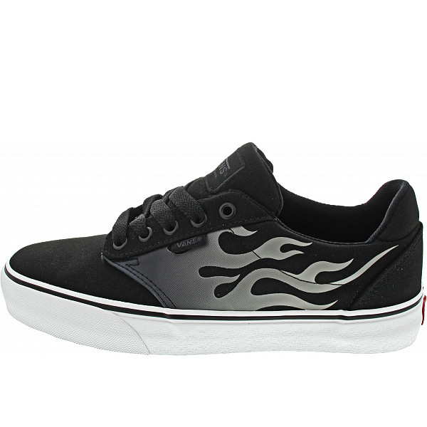 Vans MN Atwood Deluxe Sneaker low Faded Flame black-white