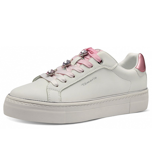 Tamaris Sneaker white pink