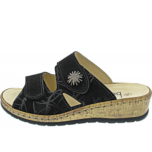 Belvida Pantolette schwarz-schwarz