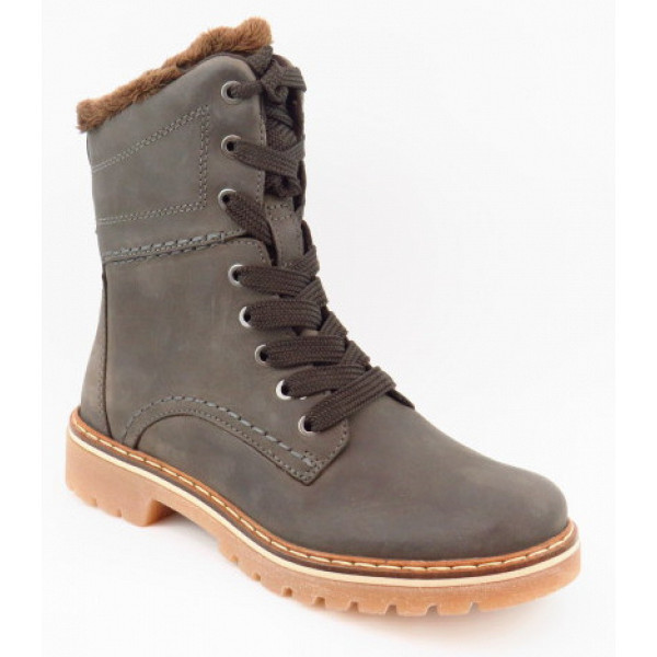 Gabor Nubuk Micro Stiefelette 2 dark-grey