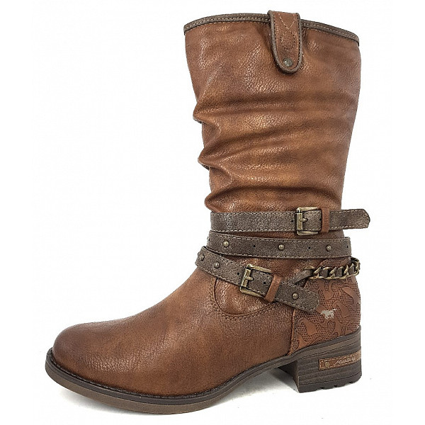 Mustang Stiefel 307 cognac