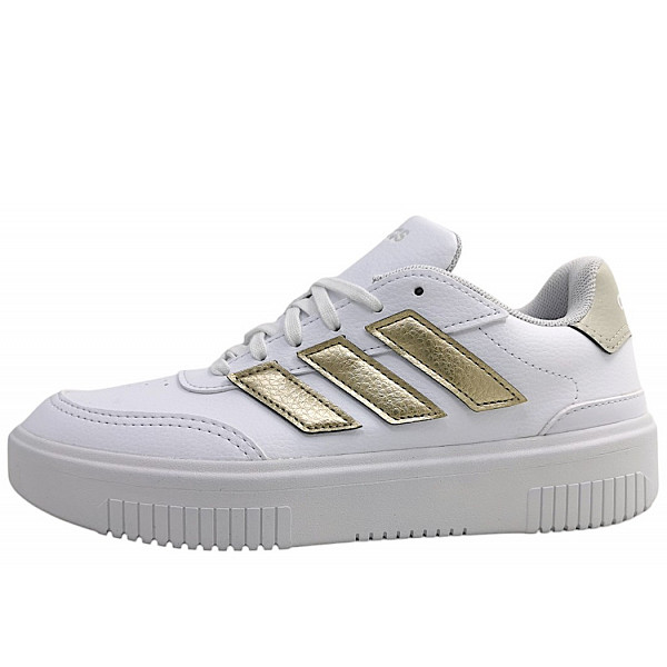 adidas COURTBLOCK BOLD Sneaker low white/gold