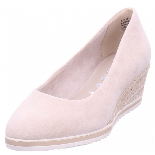 Tamaris Keilpumps beige