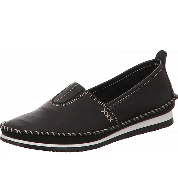 andrea conti Slipper schwarz