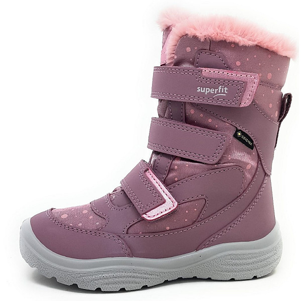 Superfit Stiefelette Synth.Crystal Stiefel 8500 Lila/ Rosa