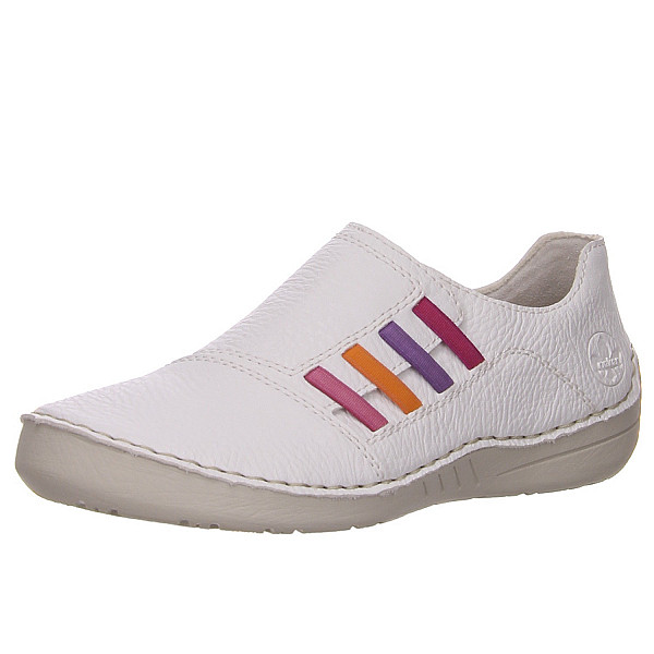 Rieker Slipper weiß