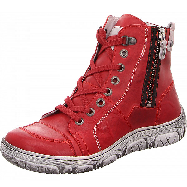 Krisbut Stiefelette rot