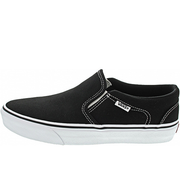 Vans MN Asher (Canvas) Slipper black-white