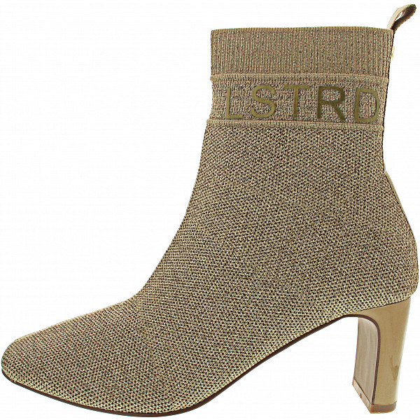 La Strada Stiefelette gold knitted