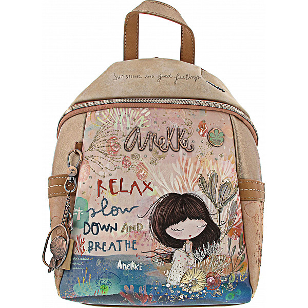 Anekke Mediterranean Rucksack beige kombi